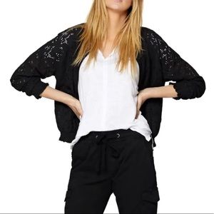 Olvi's Lace Bomber Jacket